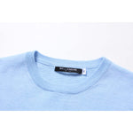 将图片加载到图库查看器，Classic Crew Neck Cotton Cashmere T-Shirt
