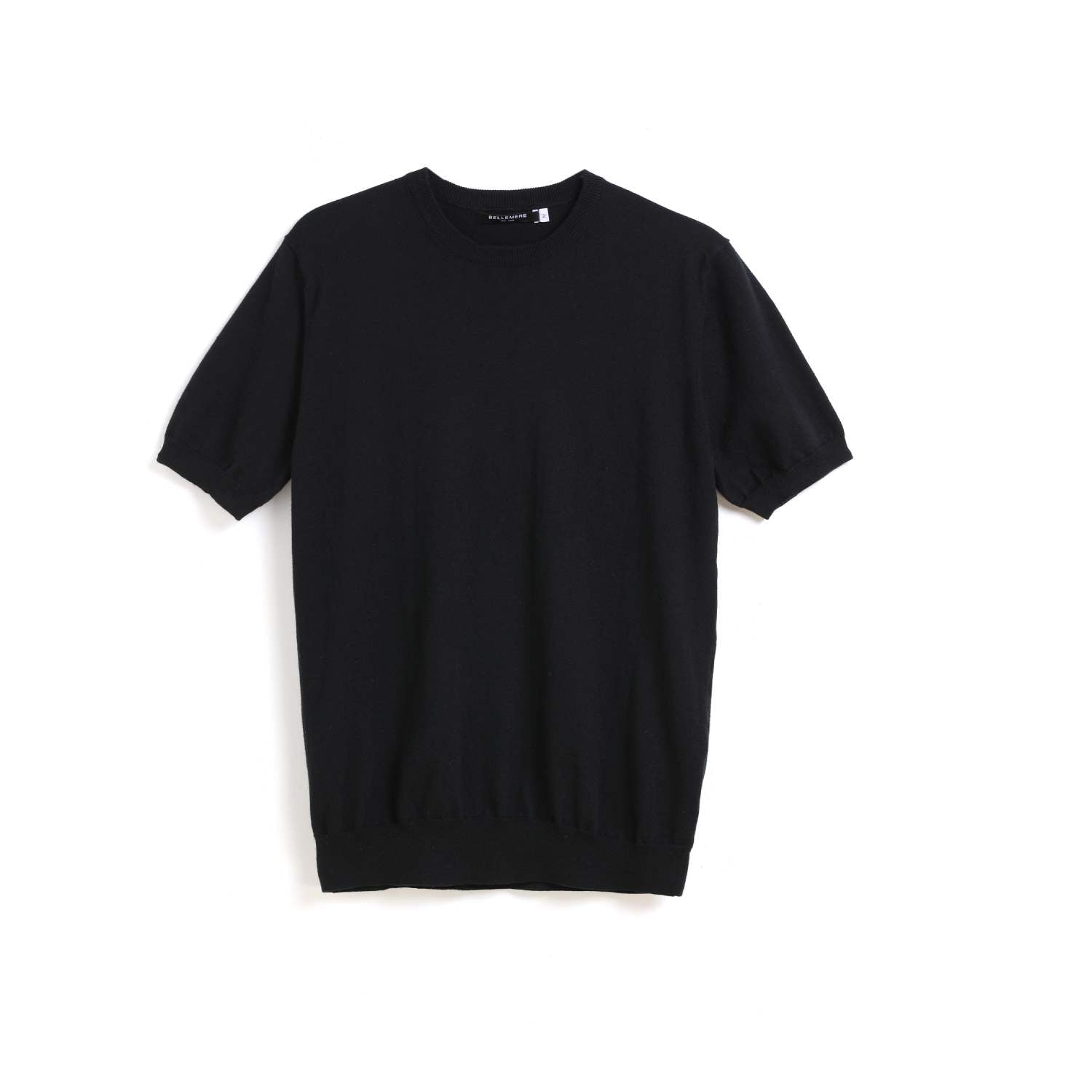 Classic Crew Neck Cotton Cashmere T-Shirt