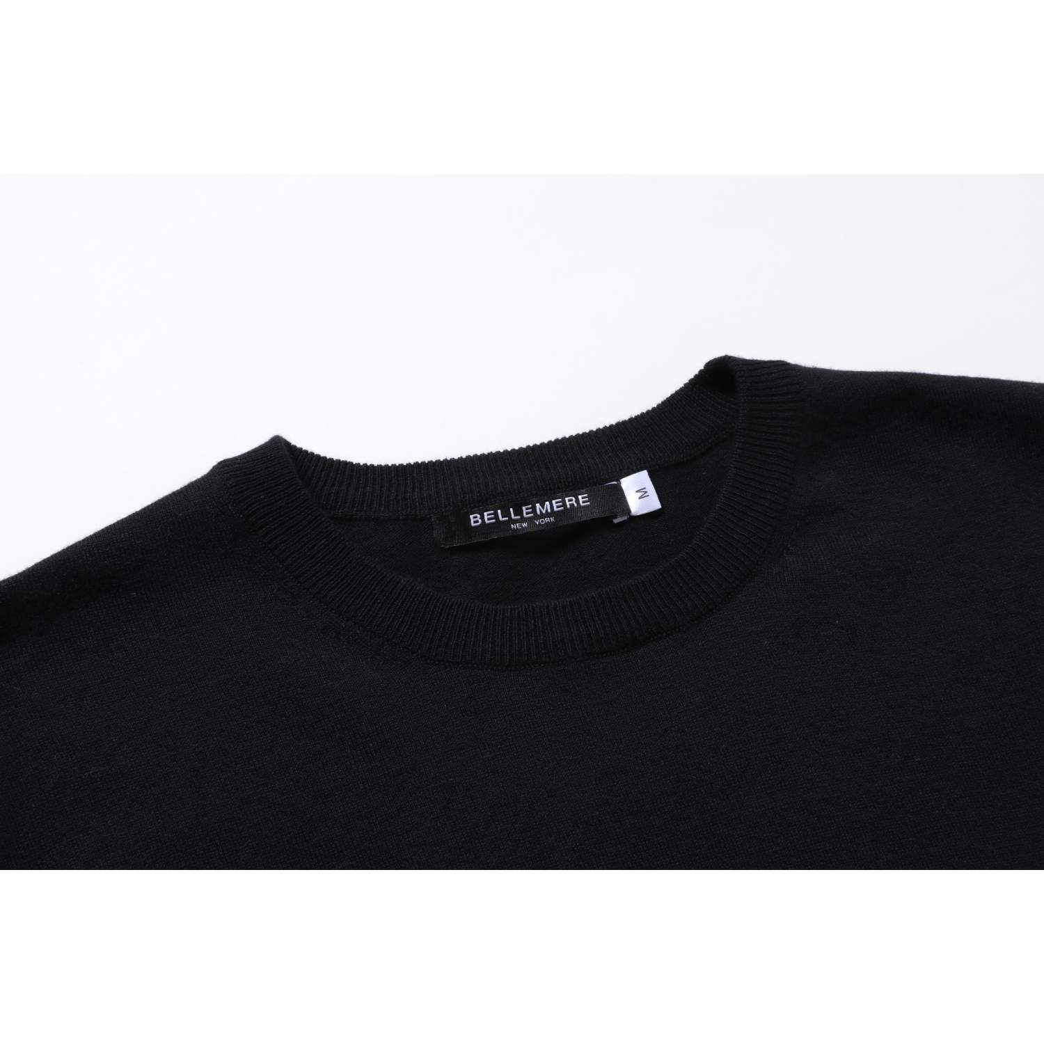 Classic Crew Neck Cotton Cashmere T-Shirt