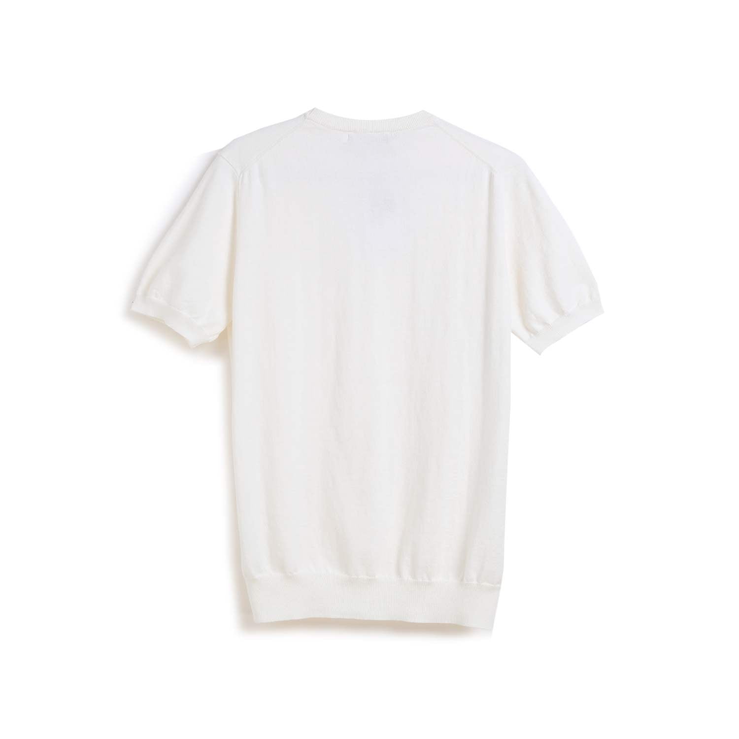 Classic Crew Neck Cotton Cashmere T-Shirt