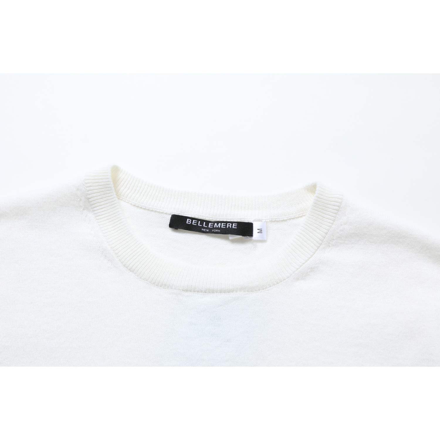 Classic Crew Neck Cotton Cashmere T-Shirt