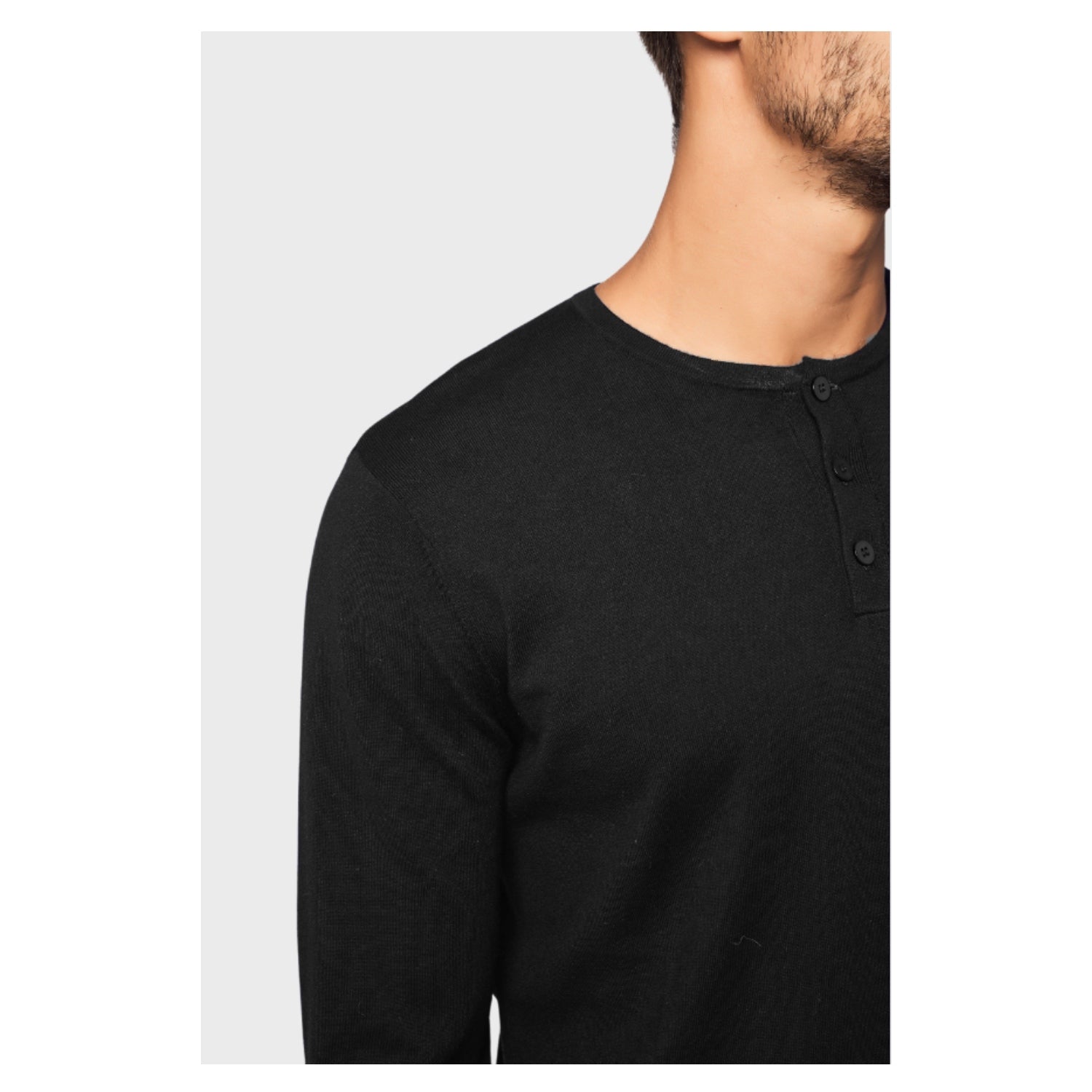 Henley Cotton Cashmere T-shirt