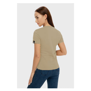 Grand V-Neck Cotton T-Shirt (160g)7636167986053362