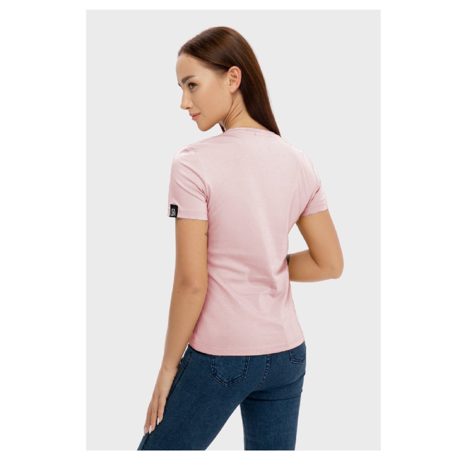 Grand V-Neck Cotton T-Shirt (160g)