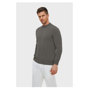 Rich Cable-Knit Merino Sweater5036298303340786