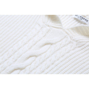 Single Cable Superfine Merino Pullover3736129355530482