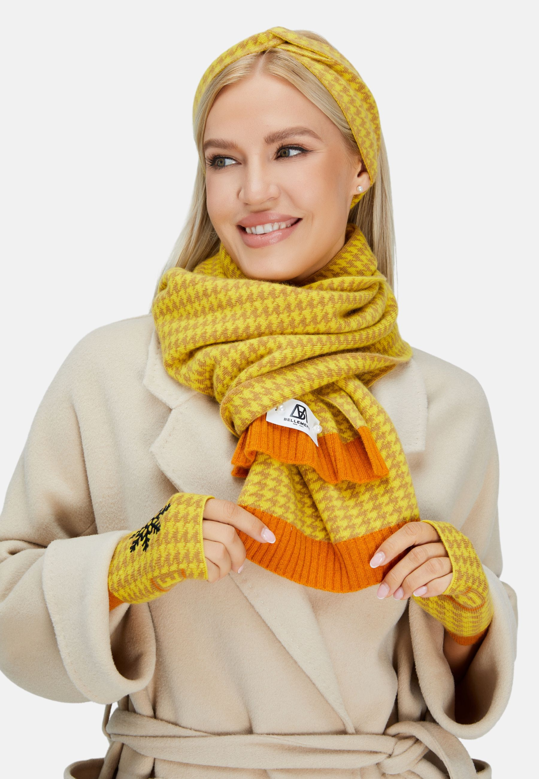 Premium Cashmere Checker Set