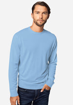 Carica l'immagine nel visualizzatore di Gallery, Pure Crew Neck Merino-Cashmere Sweater
