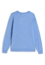Carica l'immagine nel visualizzatore di Gallery, Pure Crew Neck Merino-Cashmere Sweater
