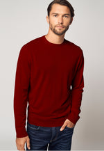 Carica l'immagine nel visualizzatore di Gallery, Pure Crew Neck Merino-Cashmere Sweater
