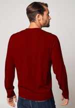 Carica l'immagine nel visualizzatore di Gallery, Pure Crew Neck Merino-Cashmere Sweater
