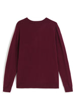 Carica l'immagine nel visualizzatore di Gallery, Pure Crew Neck Merino-Cashmere Sweater
