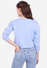 Carica l'immagine nel visualizzatore di Gallery, Cotton Cashmere Loungewear Top
