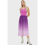 Load image into Gallery viewer, Women&#39;s Merino Gradient Pleated Skirt
