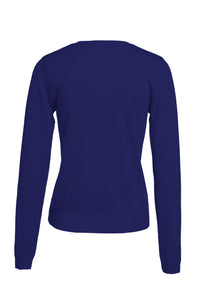 Silk Cashmere V Neck Long Sleeves T Shirt1133437970202866