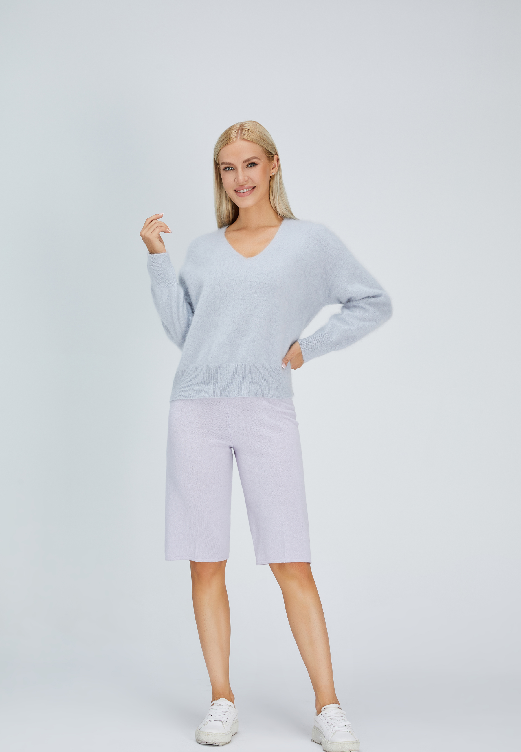 Multipurpose Brushed Cashmere Short Pants