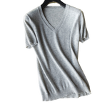 Load image into Gallery viewer, Colorful V-Neck Cashmere Top
