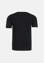 Load image into Gallery viewer, Striped Short-Sleeve Cashmere T-shirt
