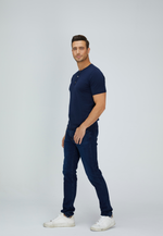 Lade das Bild in den Galerie-Viewer, Cotton Cashmere Slim Fit Henley Shirt
