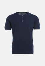 Lade das Bild in den Galerie-Viewer, Cotton Cashmere Slim Fit Henley Shirt
