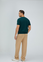 Lade das Bild in den Galerie-Viewer, Cotton Cashmere Slim Fit Henley Shirt
