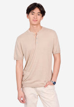Carica l'immagine nel visualizzatore di Gallery, Cotton Cashmere Slim Fit Henley Shirt
