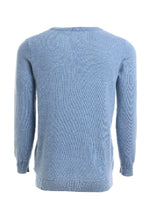 Load image into Gallery viewer, Solid V-Neck Merino-Cashmere Sweater
