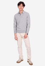 Load image into Gallery viewer, Solid V-Neck Merino-Cashmere Sweater
