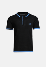 Lade das Bild in den Galerie-Viewer, Tencel Polo Shirt with Stripe Detail
