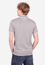 Lade das Bild in den Galerie-Viewer, Tencel Polo Shirt with Stripe Detail
