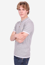 Lade das Bild in den Galerie-Viewer, Tencel Polo Shirt with Stripe Detail

