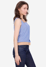Load image into Gallery viewer, Tencel Tweed Polo Vest

