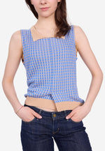 Load image into Gallery viewer, Tencel Tweed Polo Vest
