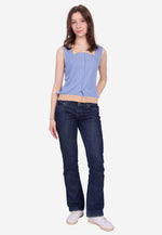 Load image into Gallery viewer, Tencel Tweed Polo Vest
