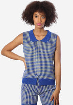 Load image into Gallery viewer, Tencel Tweed Polo Vest
