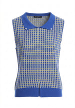Load image into Gallery viewer, Tencel Tweed Polo Vest
