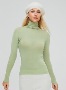 Fitted Turtleneck Sweater (Cashmere & Merino Wool)233235250643186