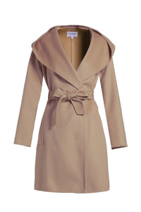 Women's Wool Hooded Coat1033437815996658