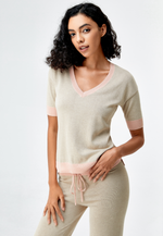 将图片加载到图库查看器，Women’s Top &amp; Pants Two-Piece Leisure Set
