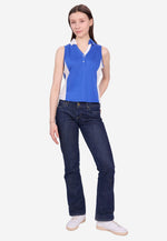 Carica l'immagine nel visualizzatore di Gallery, Women’s Collared Two-Tone Vest
