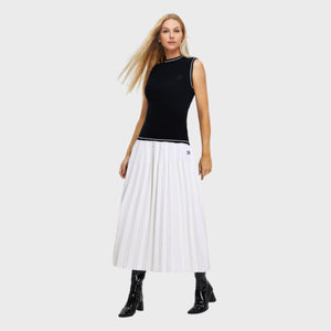 Women's Merino Gradient Pleated Skirt1336161052901618