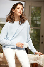 Load image into Gallery viewer, Sabrina Boat Neck Cashmere Sweater
