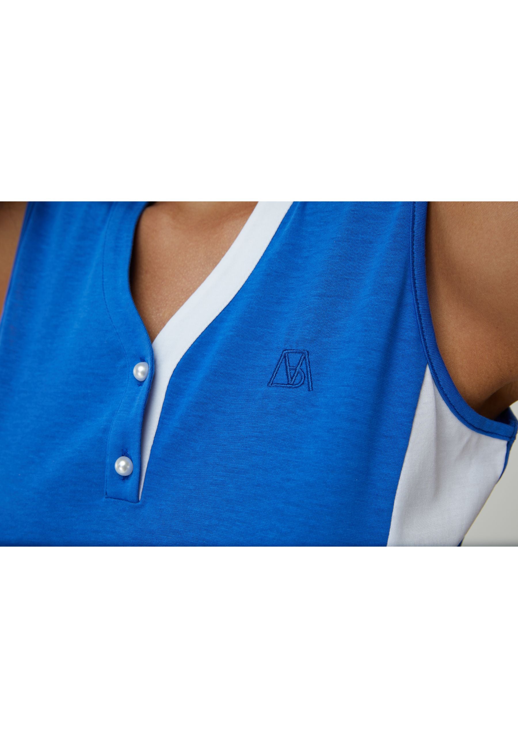 Women’s Collared Two-Tone Vest