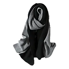 Colorblock Cashmere Scarf - Unisex