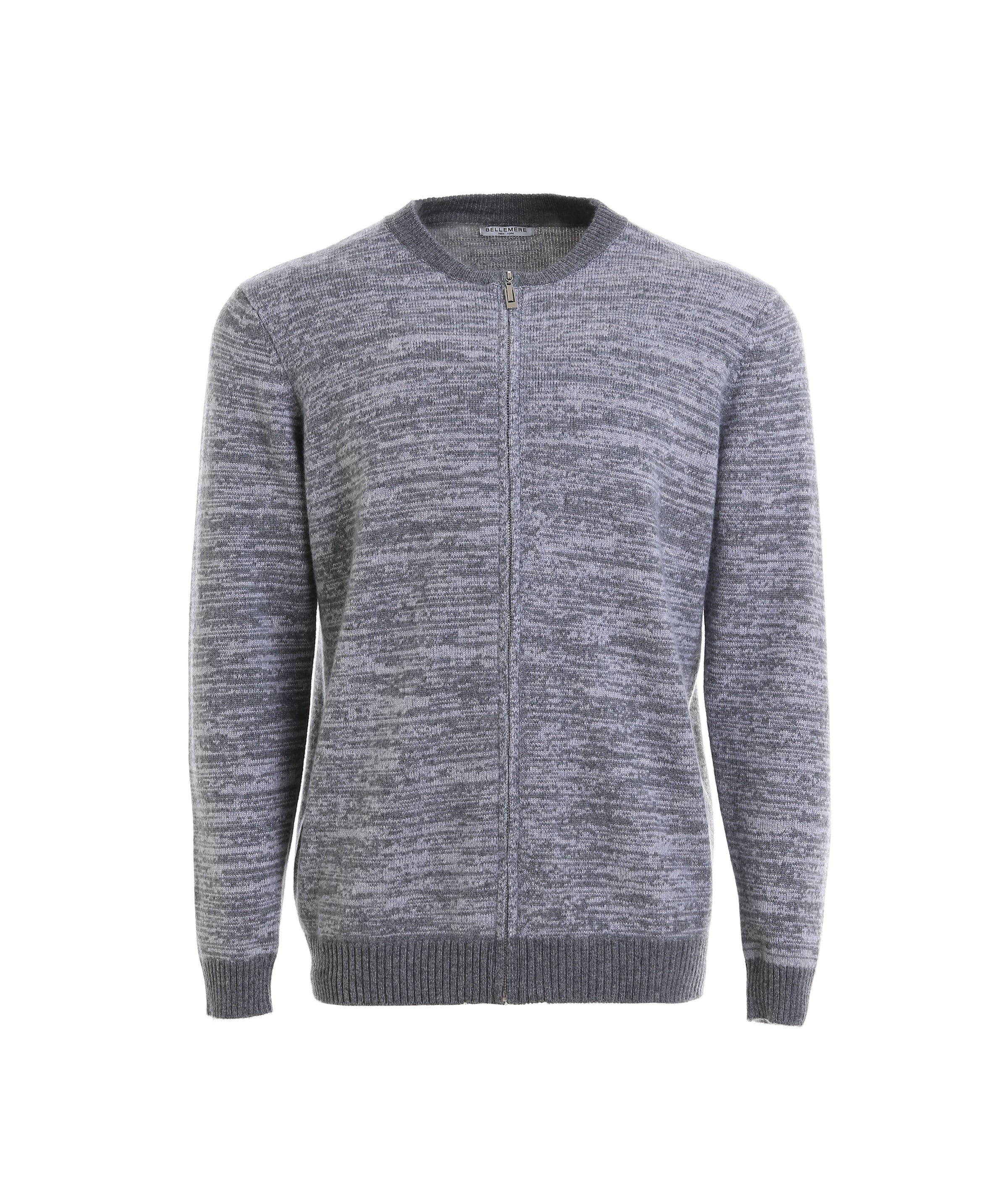 Dapper Zip-Up Cashmere Sweater