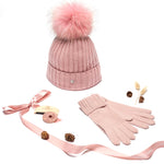 Load image into Gallery viewer, Stylish Cashmere Beanie Set
