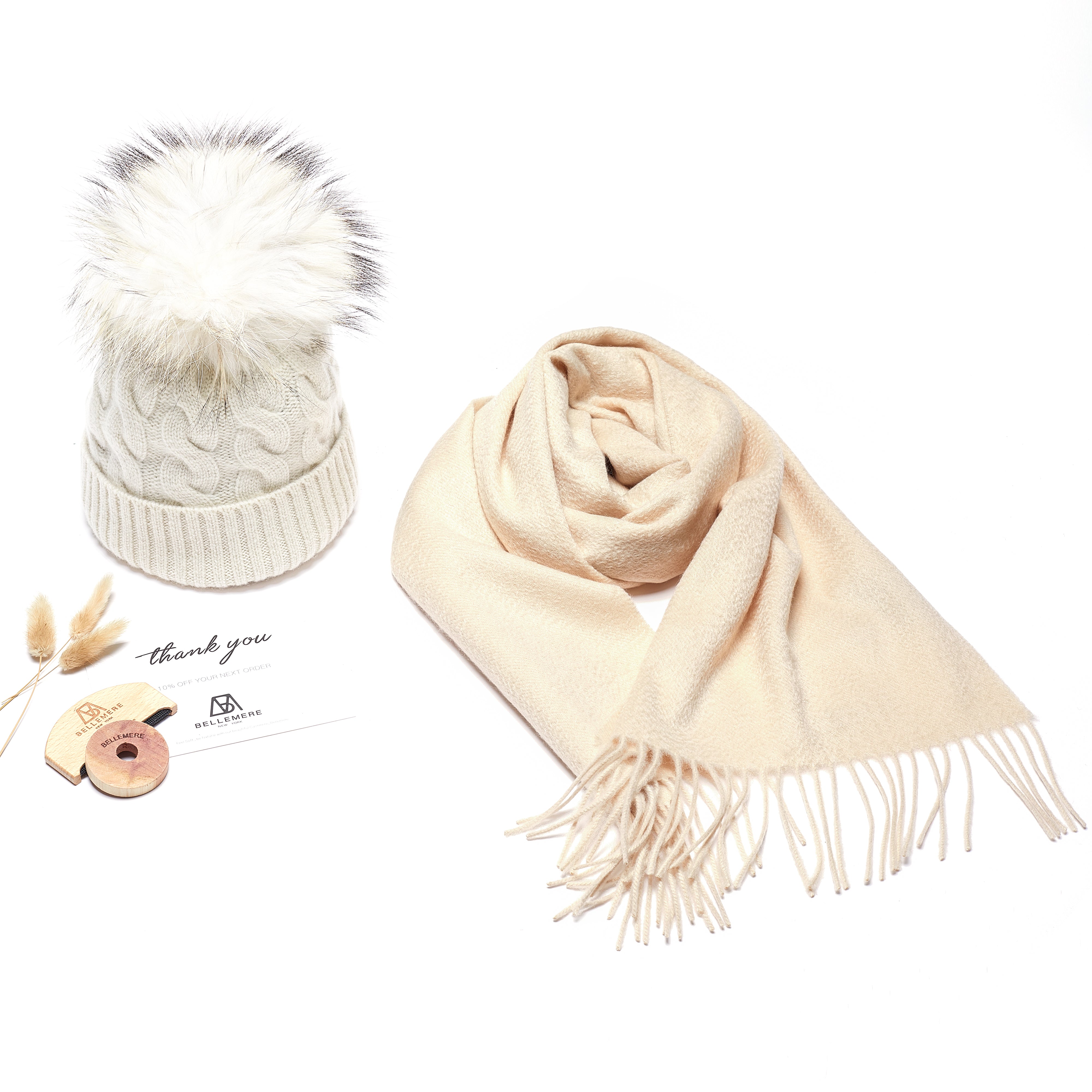 women's hat and scarf - BellePaga