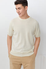 Load image into Gallery viewer, Trendy Short-Sleeve Cashmere Top
