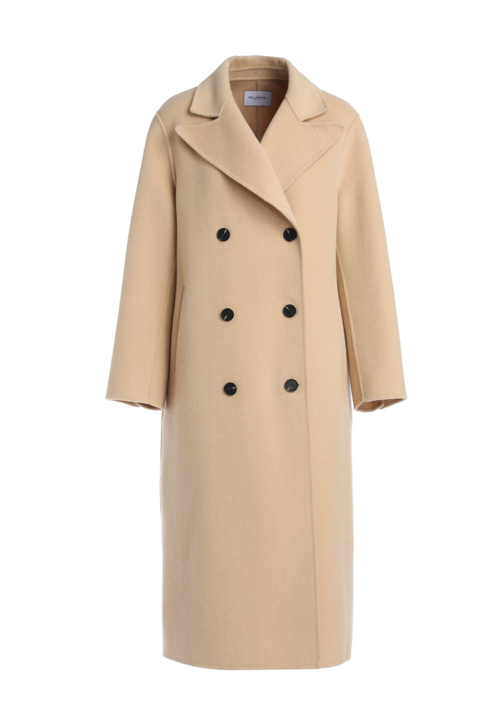 Grand Double-Breasted Wool Coat