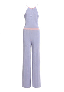 Two-Tone Wool Blend Jumpsuit130842092781810